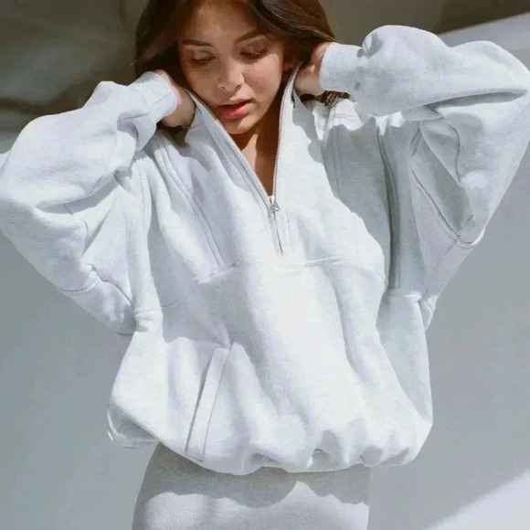 Joah Brown retro half zip sweatshirt - Picture 2 of 5